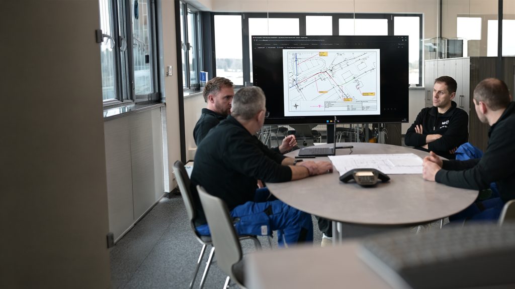 Das Team von Elektro Bächle aus Römerstein-Zainingen